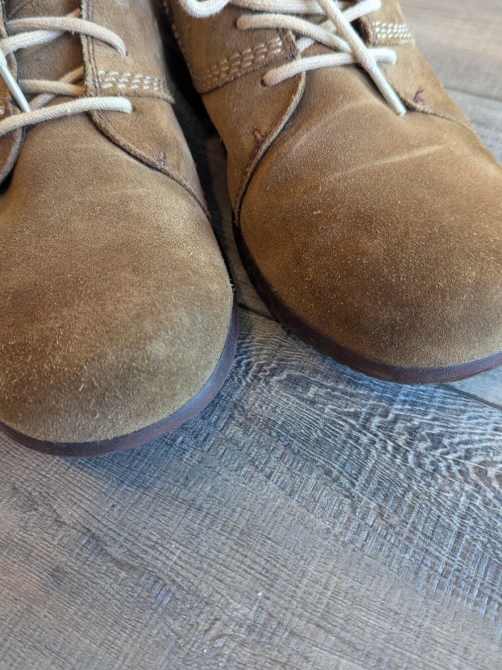Sorel Men's Suede Greely Chukka Ankle Boots Waterproof Cafe Brown 10.5 - Picture 3 of 12